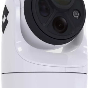 M460 3 asu stabilizēta termālā kamera (640 x 480, 30 Hz PAL/NTSC, 6–24° skata leņķis) ar QHD krāsu vāja apgaismojuma kameru un 2° LED prožektoru