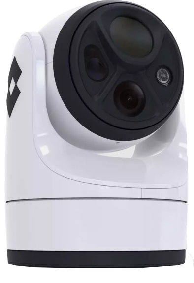 M560-LRF 3-Axis Stabilised Cooled Thermal Camera (640 x 512, 30Hz PAL/NTSC, 2-28° FOV) QHD Color Low Light, 2° LED Spotlight, and 12km Laser Range Finder