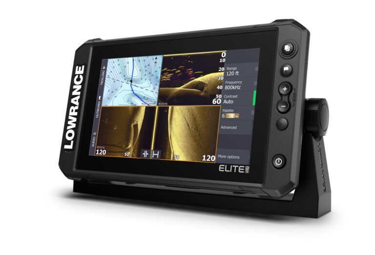Lowrance ELITE FS 9 TOTALSCAN BLACK ROW sonar