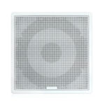 FM-S10SW, Flush Mount Sub, 10", Square White
