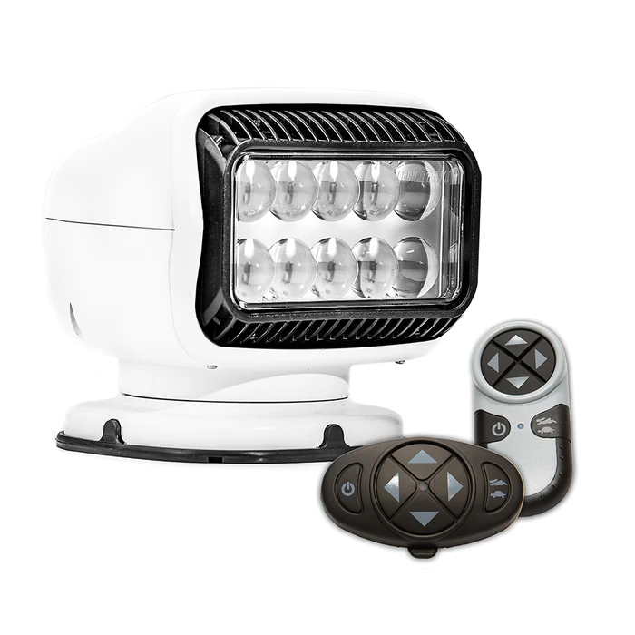 GOLIGHT/RADIORAY GT HALOGEN 12 VOLT WHITE WIRELESS HANDHELD & WIRELESS DASH MOUNT