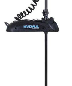 Hydra Skypoint GPS 12V trolling motor, thrust 65lbs, shaft 54". For salt/freshwater. Color: Black