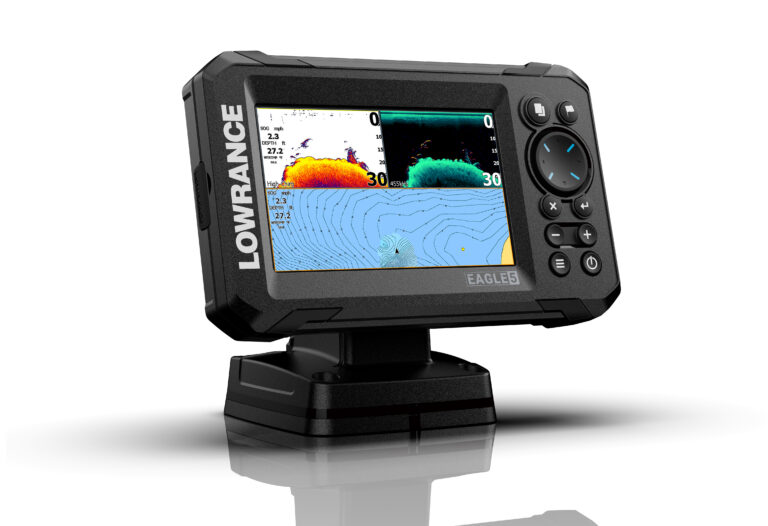 Lowrance EAGLE 5 SplitShot™ irklavimo sonaras