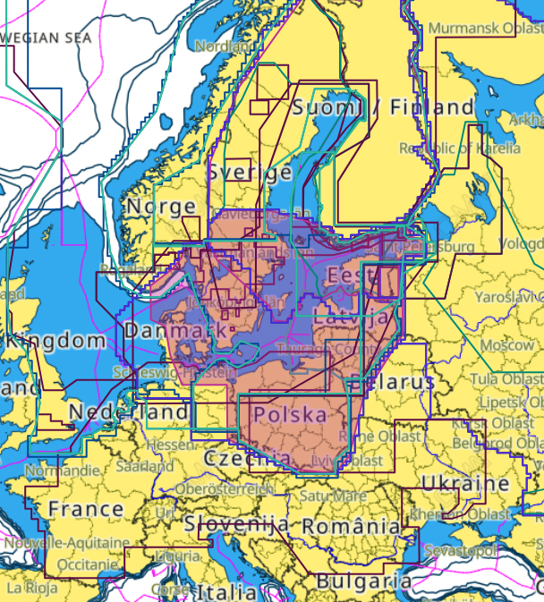 C-MAP BALTIC SEA AND DENMARK-4D