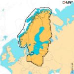 C-MAP DISCOVER X - ŠVEDIJA, SUOMIJA, BALTIJOS JŪRA