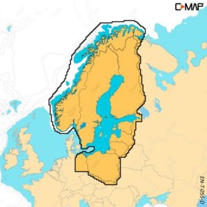 C-MAP DISCOVER X - SWEDEN, FINLAND BALTIC SEA