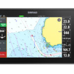 Simrad Yachting NSS16 evo3S ar pasaules pamatkarti