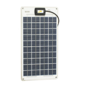 Solar panel; SW 20143, White 15 Wp 243 x 468 x 6mm, 12V