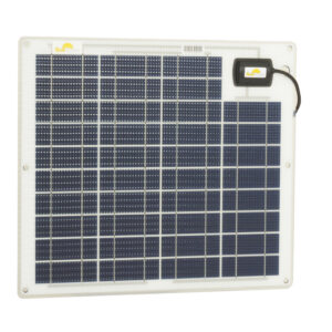 Solar panel; SW 20163 White, 33 Wp 481 x 426 x 6mm, 12V