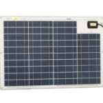 Solar panel; SW 20182 White, 50 Wp 469 x 689 x 6mm, 12V