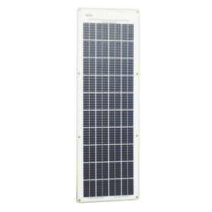 Solar panel; SW 40145 White, 30 Wp 273 x 807 x 6 mm, 12V