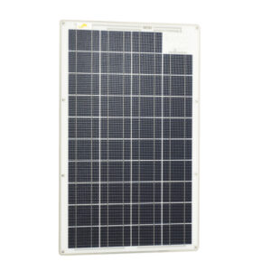 Solar panel; SW 40165, 60 Wp 481 x 772 x 6 mm, 12V