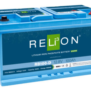 Relion 12.8V 100 Ah DIN 4SC LiFePO4
