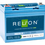 Relion 12.8V 35 Ah-X LiFePO4 akumuliatorius