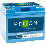 Relion 12,8 V 40 Ah 3SC LiFePO4 akumulators