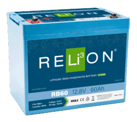 Relion 12.8V 60 Ah 4SC LiFePO4