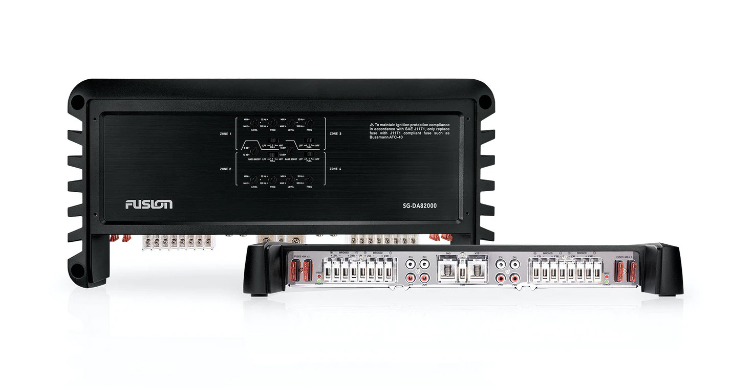 SG-DA82000, 8 Channel Marine Amplifier, Signature Series - Pilt 3