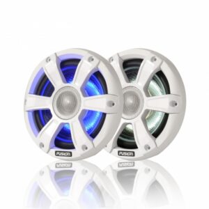 6.5" Marine Kõlar valge Sport kattega ja LED valgustusega- paar
