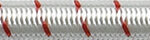 SHOCK-CORD; 6,0mm; white/red