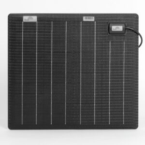 Solar panel; SW 20163 Black, 33 Wp 481 x 426 x 6mm, 12V