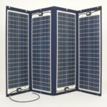TX 42052+ 240 Wp, navy blue, Tenax 1164x1590(385)mm, 12V