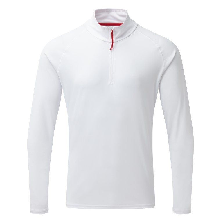 Men´s UV Tec Long Sleeve Zip Tee - Image 4