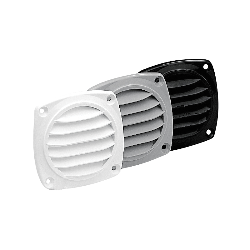 Ventilation Shaft Grilles Cover, Ø85mm, Black