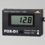 FOX-D1 voltage/current display surface mount, max. 20 A, 8-30 V