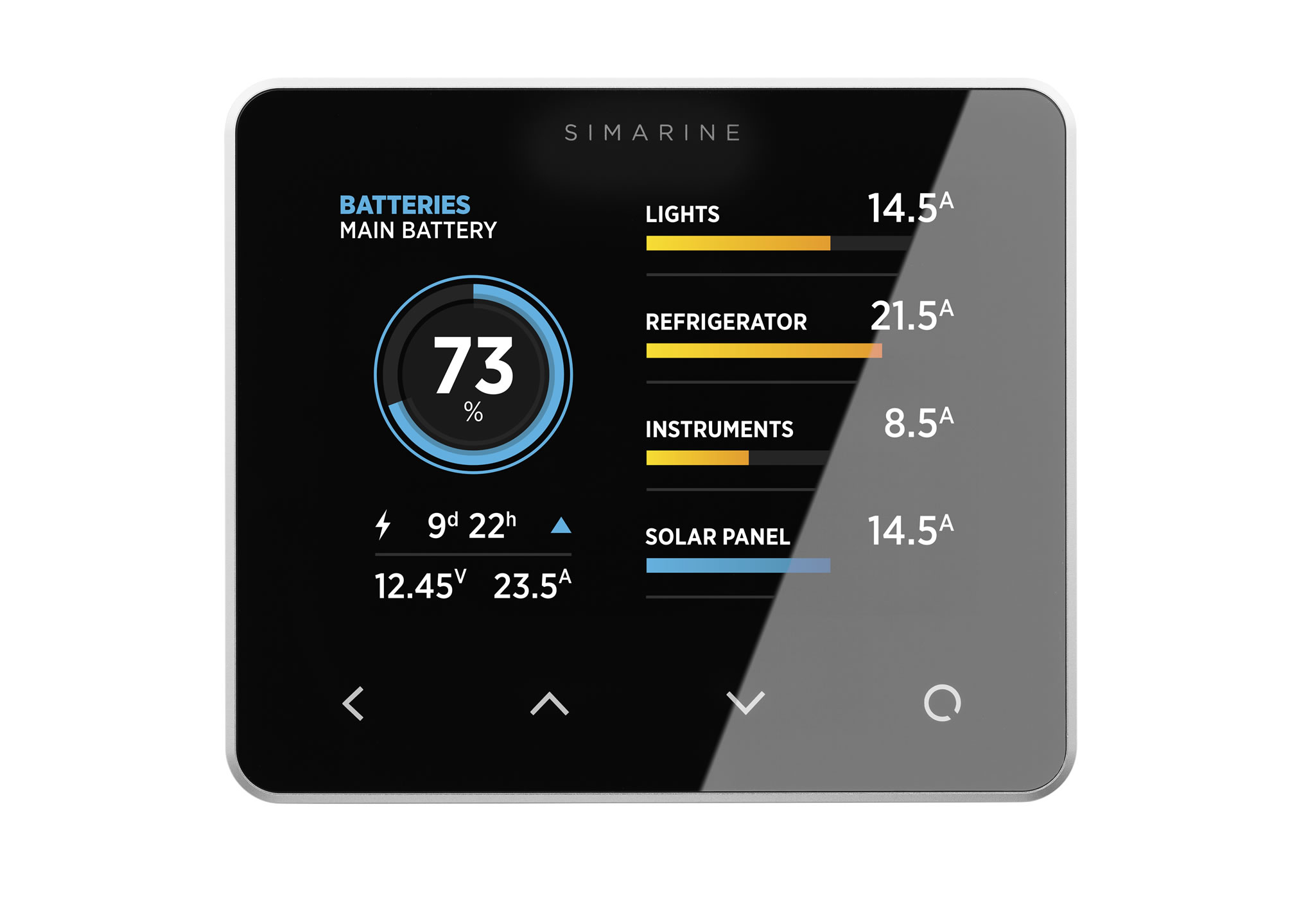 PICO battery monitor, Standalone | Black
